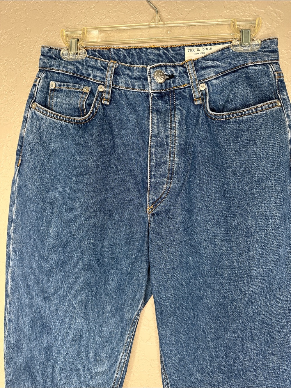 rag & bone high rise barrel Jean - Picture 7 of 12